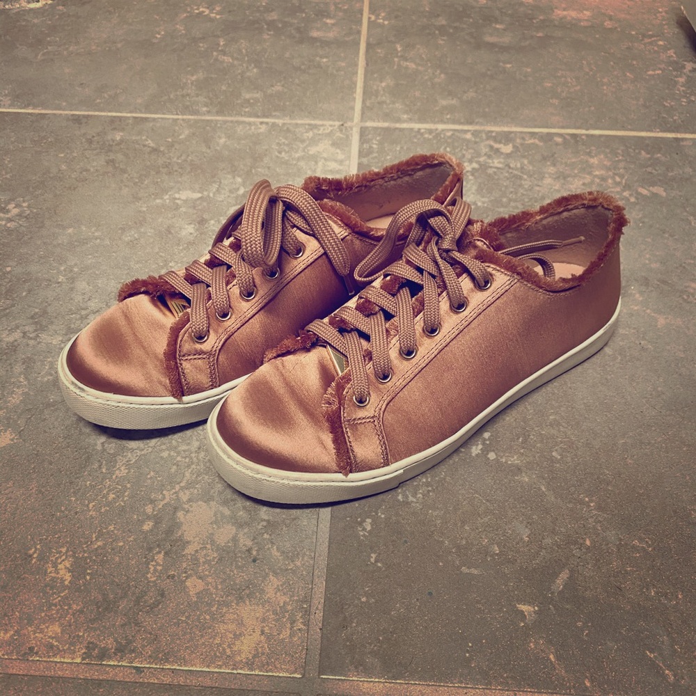 Rose Gold Sneakers